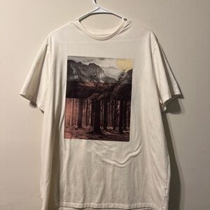 Goodfellow & Co Nature Graphic Men's T-Shirt - Cream